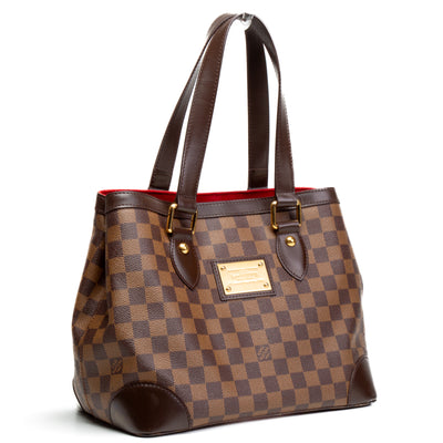 LOUIS VUITTON Damier Ebene Hampstead Tote PM