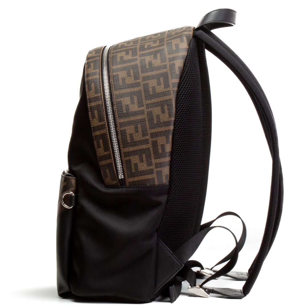 FENDI Diagonal Backpack - Tobacco