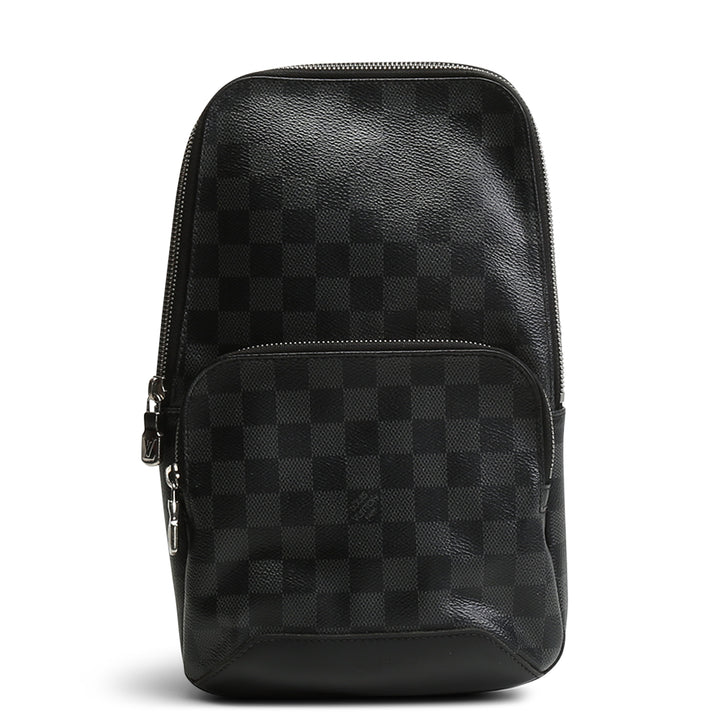 LOUIS VUITTON Damier Graphite Avenue Sling