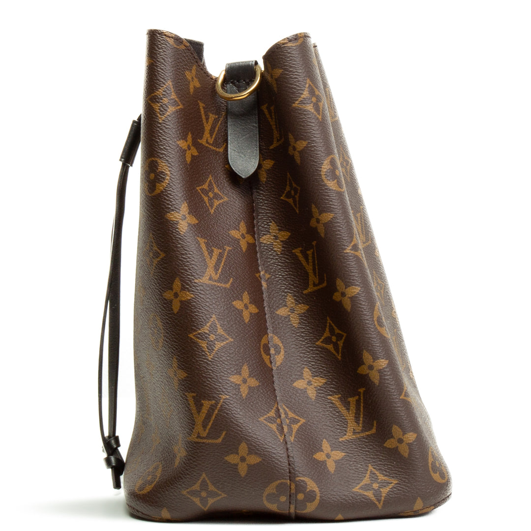 LOUIS VUITTON Monogram NeoNoe MM - Black