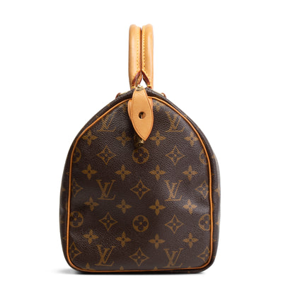 LOUIS VUITTON Monogram Speedy 30