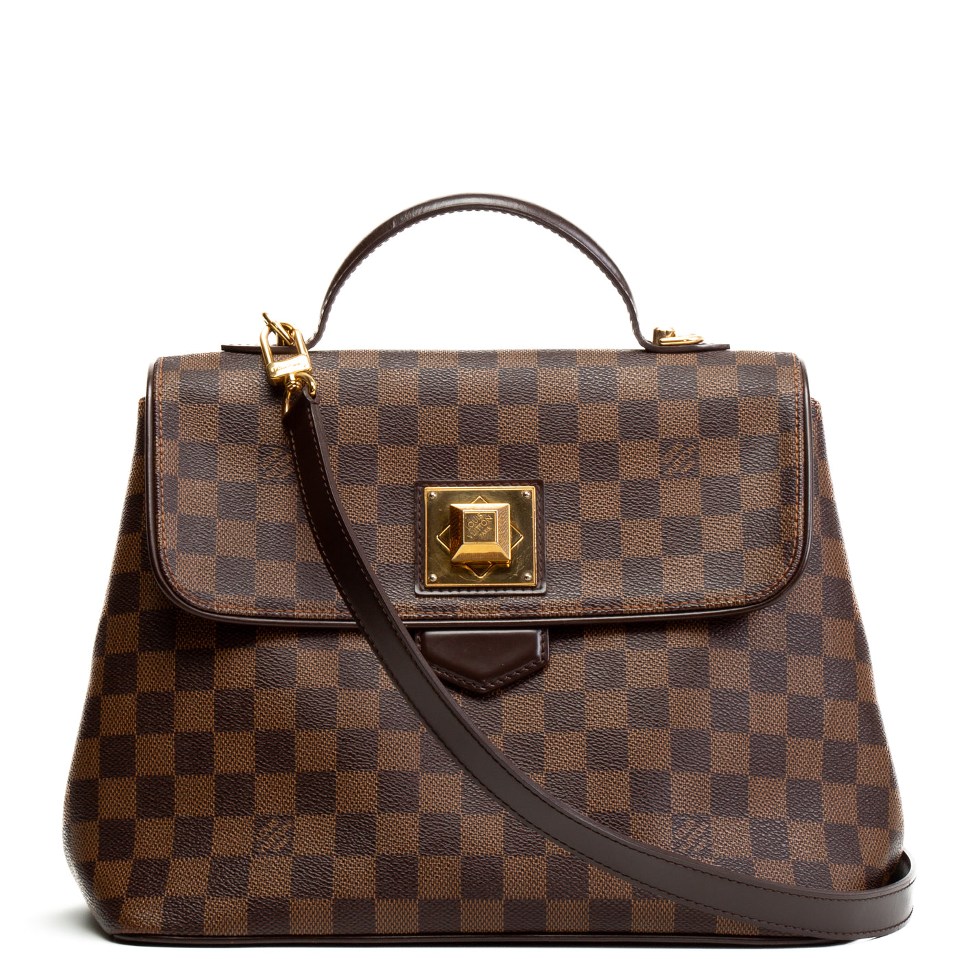 LOUIS VUITTON Damier Ebene Bergamo MM OUTLET FINAL SALE