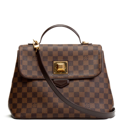 LOUIS VUITTON Damier Ebene Bergamo MM OUTLET FINAL SALE