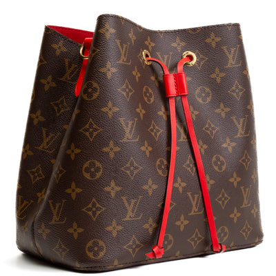 LOUIS VUITTON Monogram NeoNoe - Red