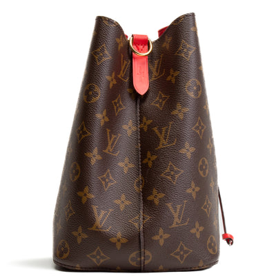 LOUIS VUITTON Monogram NeoNoe - Red