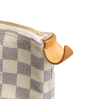 LOUIS VUITTON Damier Azur Saleya MM OUTLET FINAL SALE