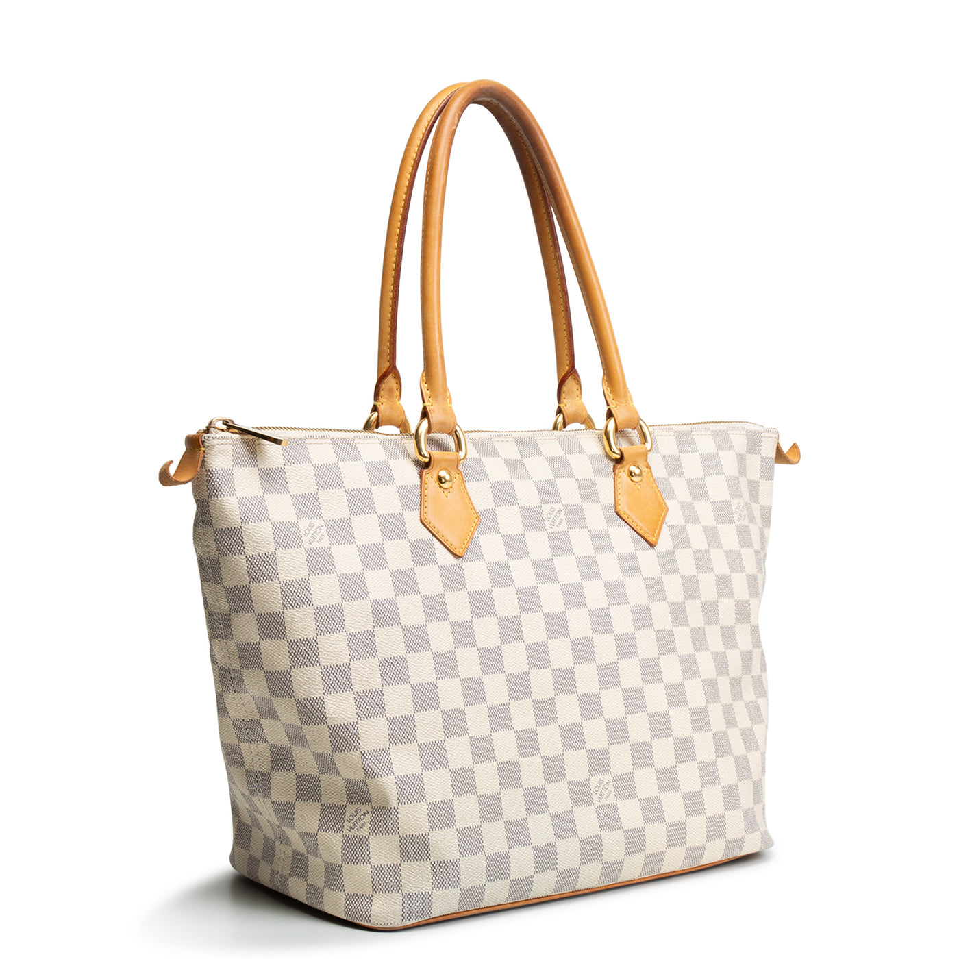 LOUIS VUITTON Damier Azur Saleya MM OUTLET FINAL SALE