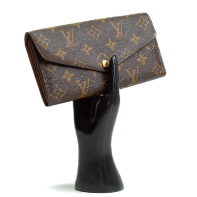 LOUIS VUITTON Monogram Sarah Wallet