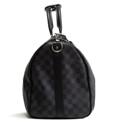 LOUIS VUITTON Damier Graphite Keepall Bandouliere 45