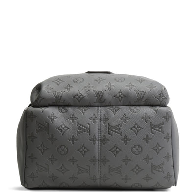 LOUIS VUITTON Monogram Shadow Discovery Backpack - Gray