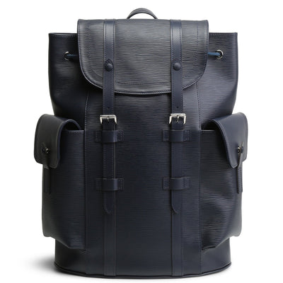 LOUIS VUITTON Christopher PM Backpack - Navy Blue