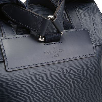 LOUIS VUITTON Christopher PM Backpack - Navy Blue