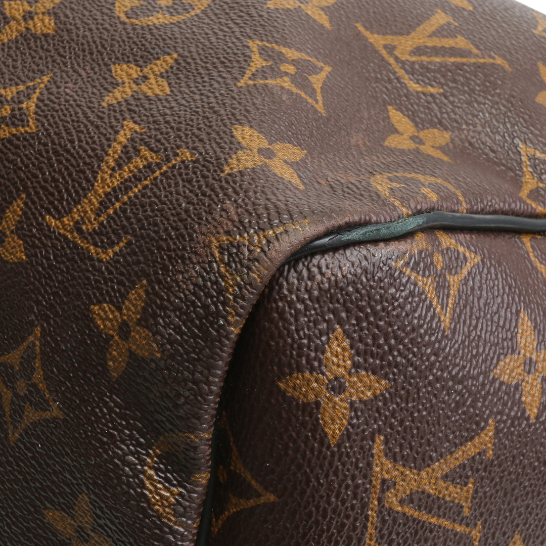 LOUIS VUITTON Monogram Macassar Keepall Bandouliere 55