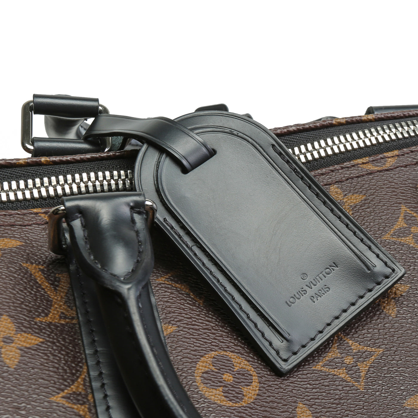 LOUIS VUITTON Monogram Macassar Keepall Bandouliere 55