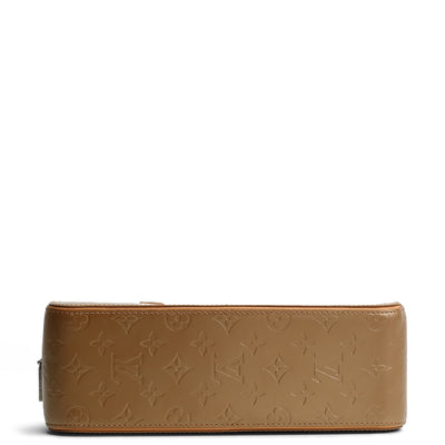 LOUIS VUITTON Monogram Matte Vernis Shelton - Gold