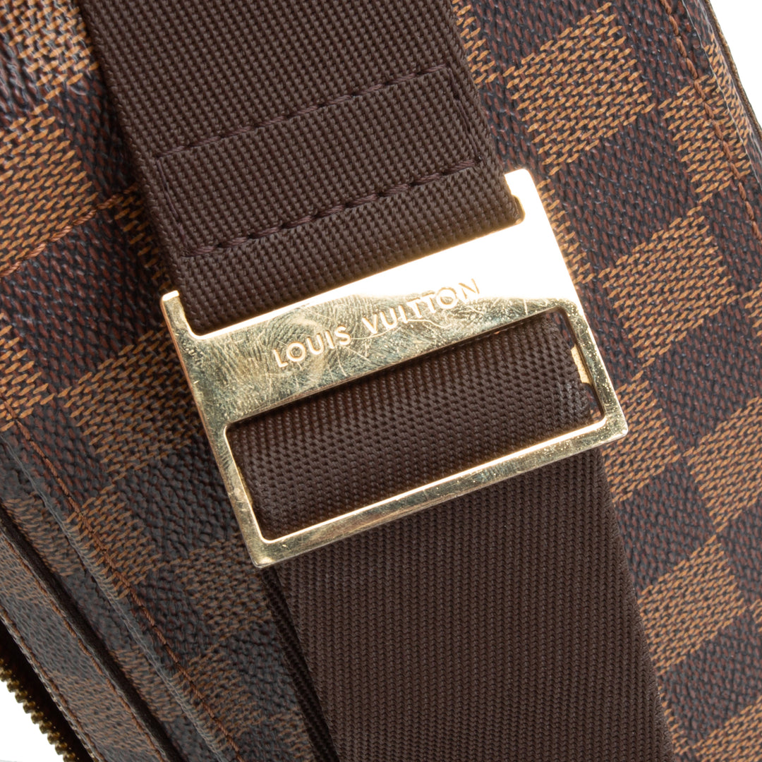 LOUIS VUITTON Damier Ebene Geronimo Sling