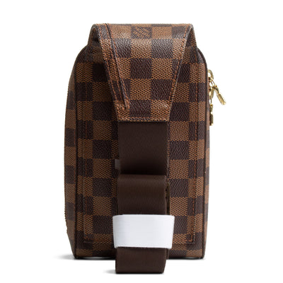 LOUIS VUITTON Damier Ebene Geronimo Sling