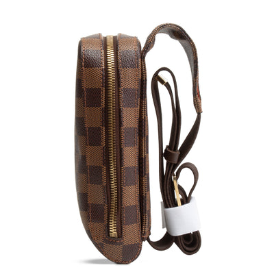 LOUIS VUITTON Damier Ebene Geronimo Sling