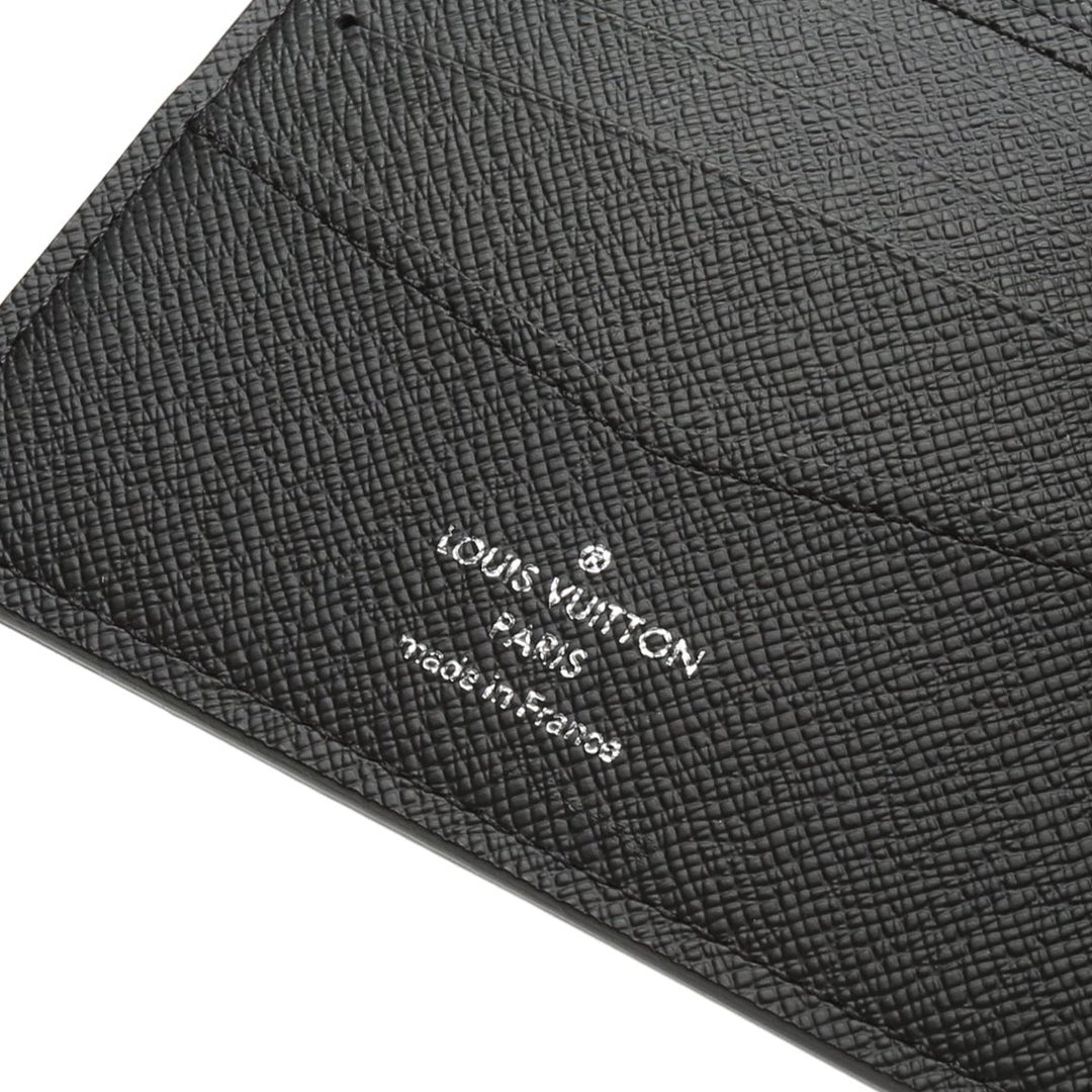 LOUIS VUITTON Taiga Slender Wallet - Black