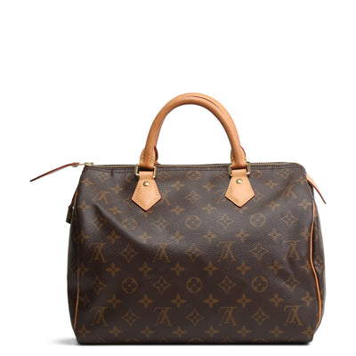 LOUIS VUITTON Monogram Speedy 30