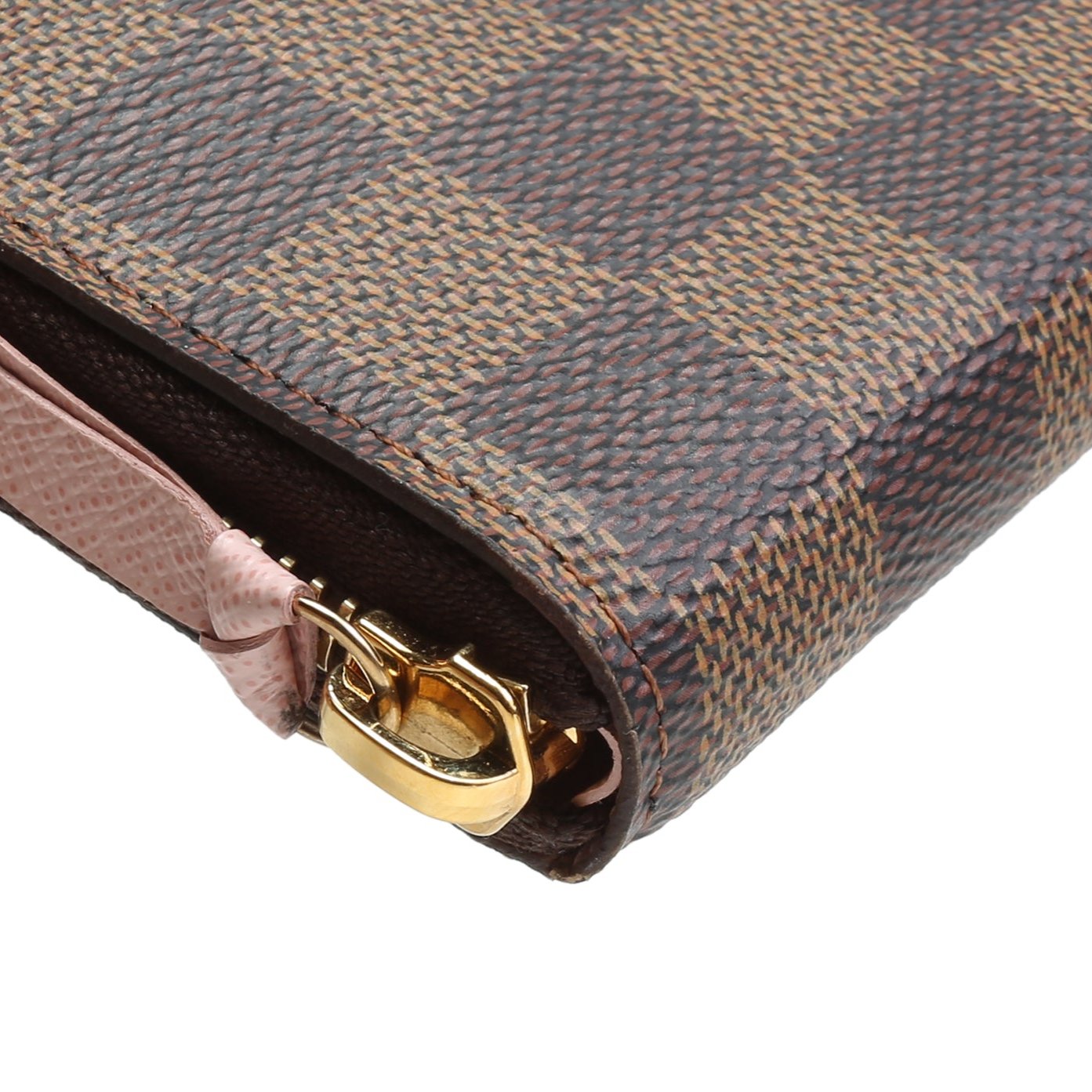 LOUIS VUITTON Damier Ebene Clemence Wallet