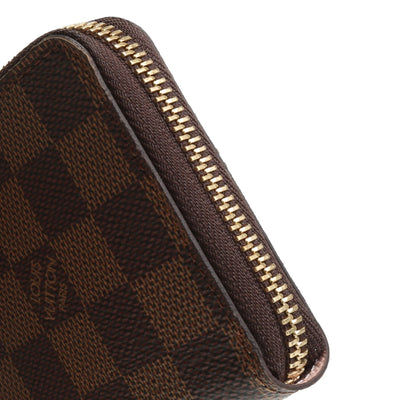 LOUIS VUITTON Damier Ebene Clemence Wallet