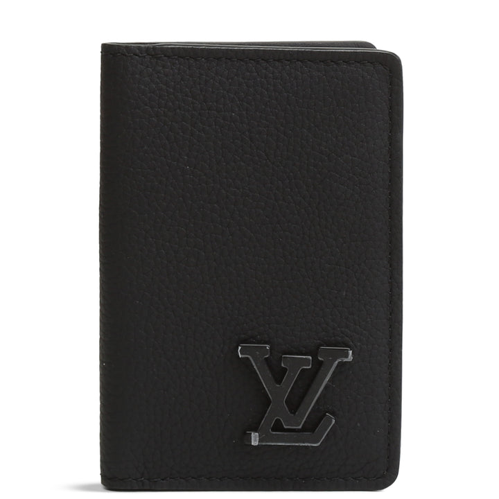 LOUIS VUITTON LV Aerogram Pocket Organizer - Black