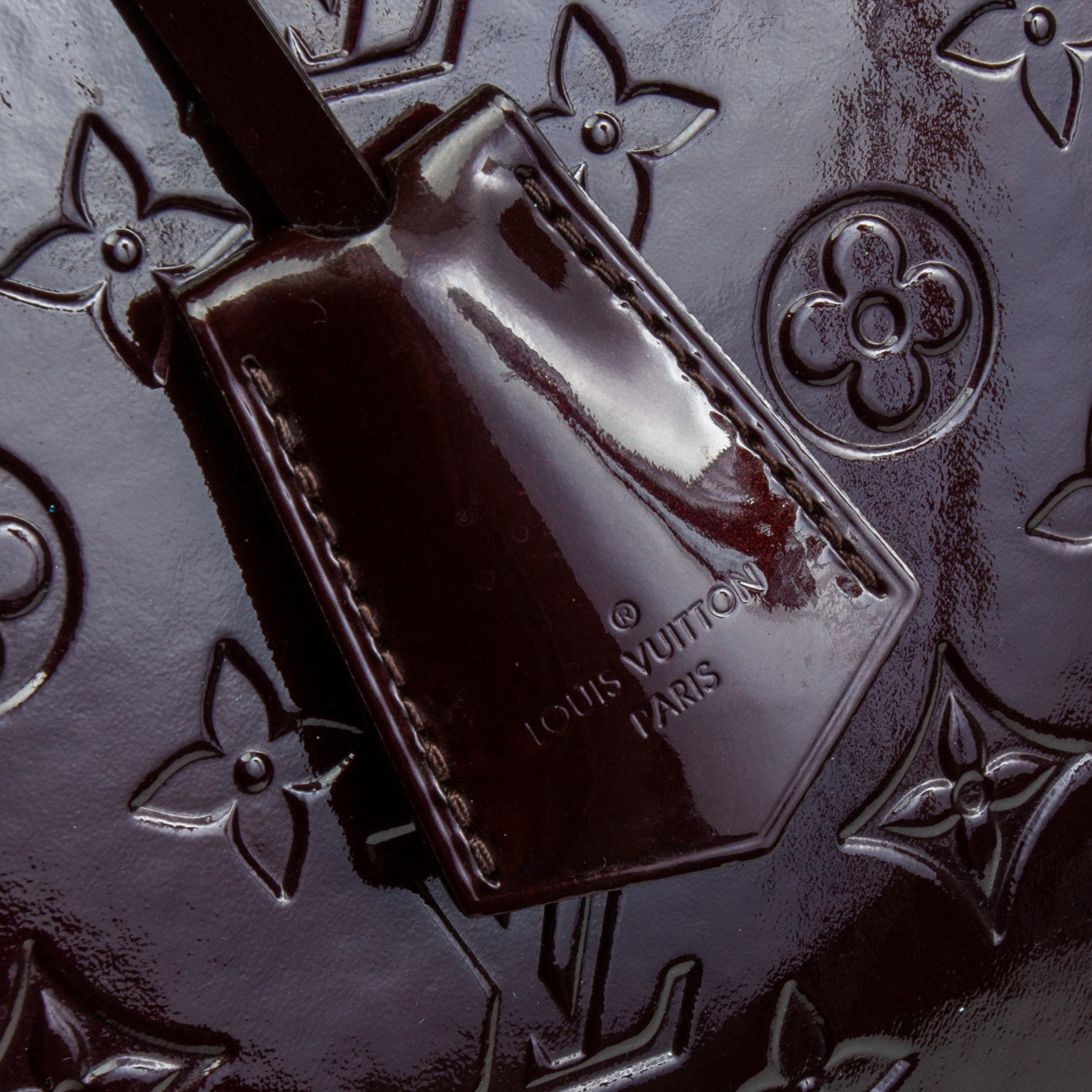 LOUIS VUITTON Vernis Alma GM - Amarante