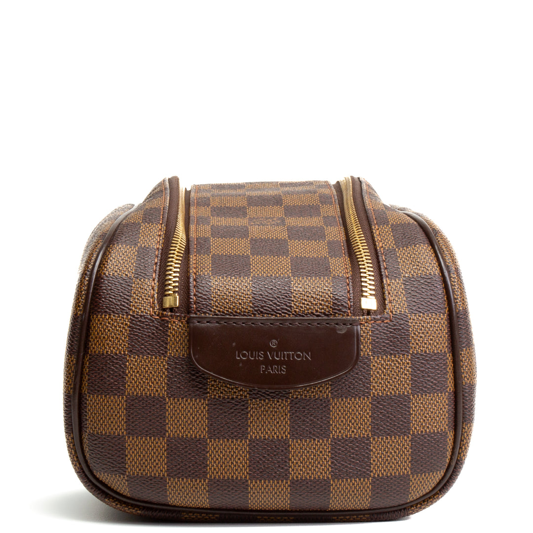 LOUIS VUITTON Damier Ebene Trousse Dopp Kit King Size OUTLET FINAL SALE