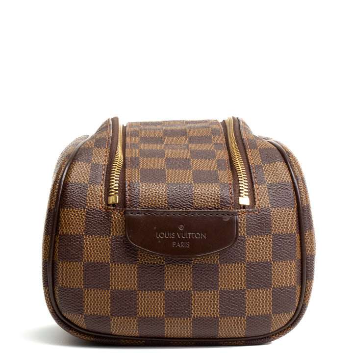 LOUIS VUITTON Damier Ebene Trousse Dopp Kit King Size OUTLET FINAL SALE