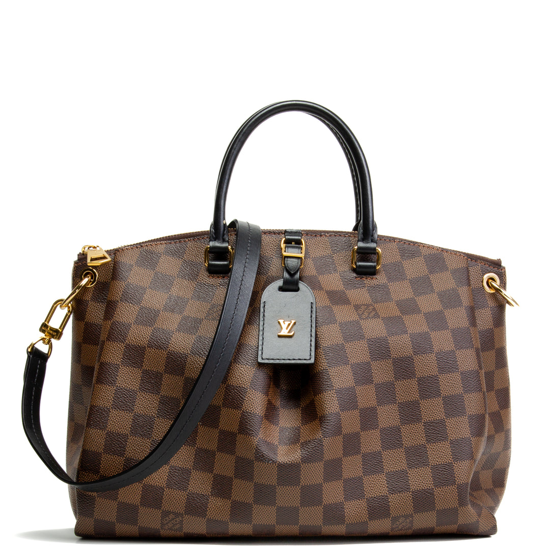 LOUIS VUITTON Damier Ebene Odeon Tote MM