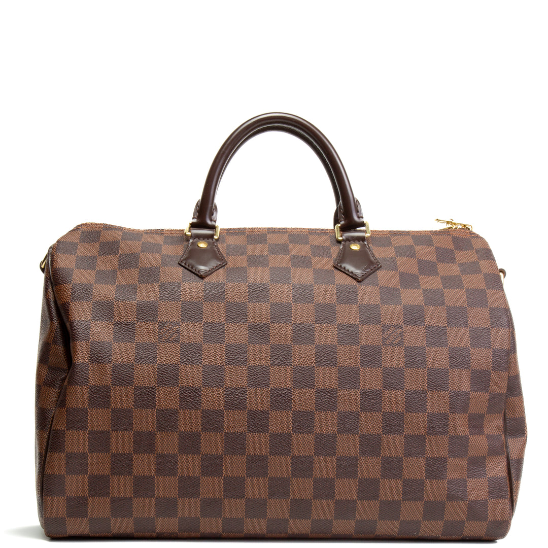 LOUIS VUITTON Speedy 35 Bandoulière - Damier Ebene