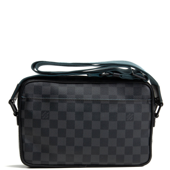 LOUIS VUITTON  Damier Graphite Alpha Messenger Bag OUTLET FINAL SALE