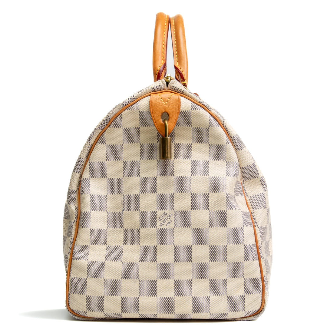 LOUIS VUITTON Speedy 35 Damier Azur - OUTLET FINAL SALE