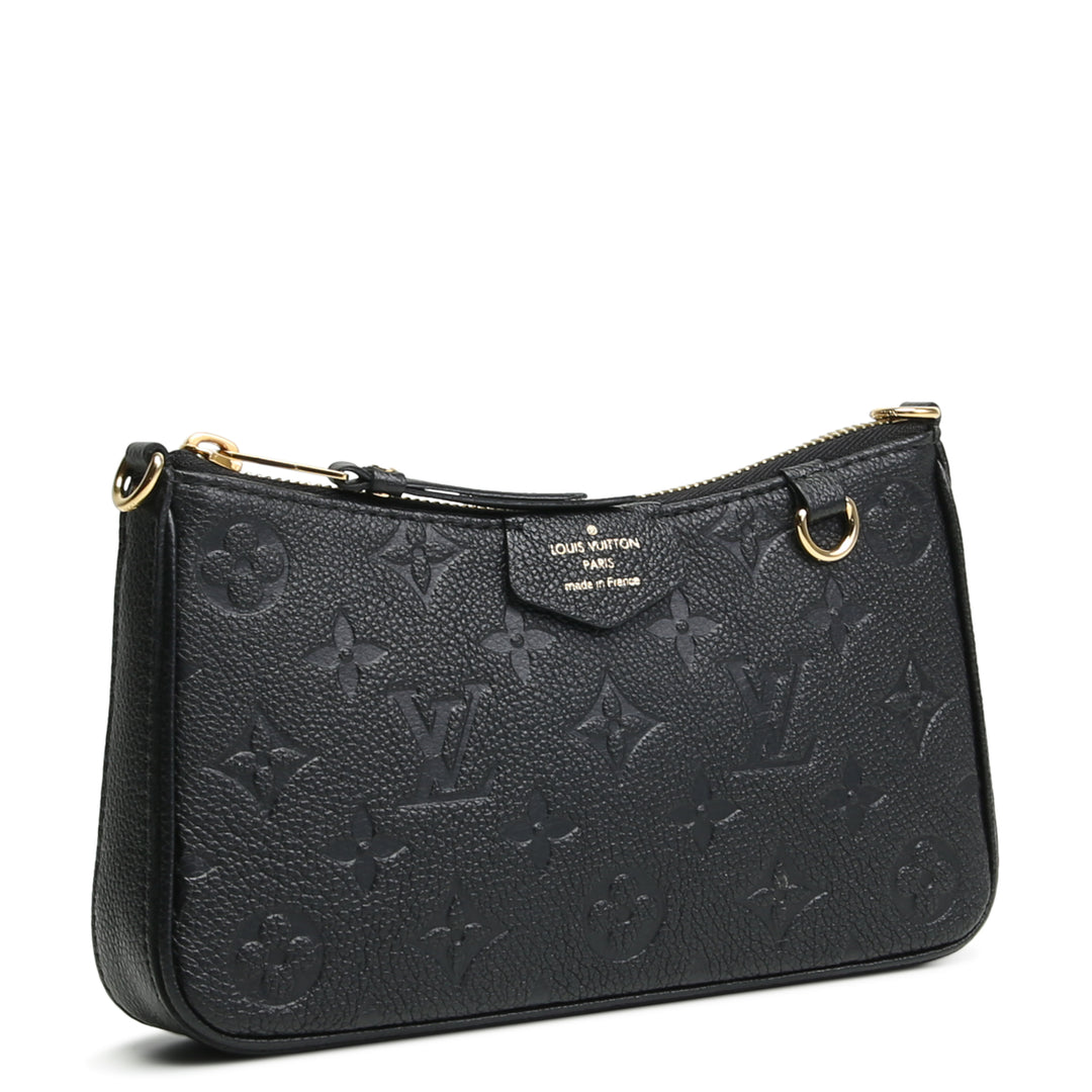 LOUIS VUITTON Empreinte Easy Pouch On Strap - Black