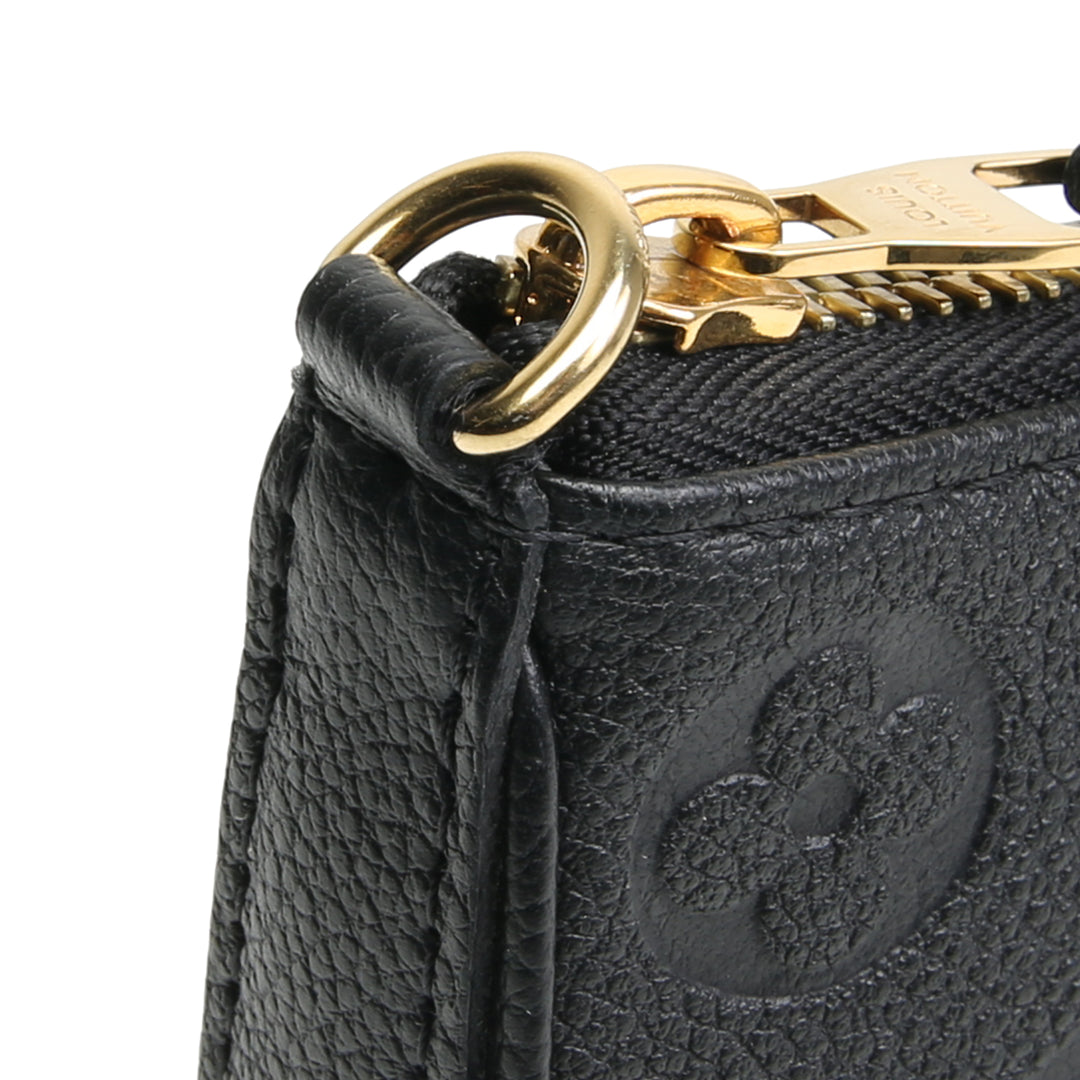 LOUIS VUITTON Empreinte Easy Pouch On Strap - Black