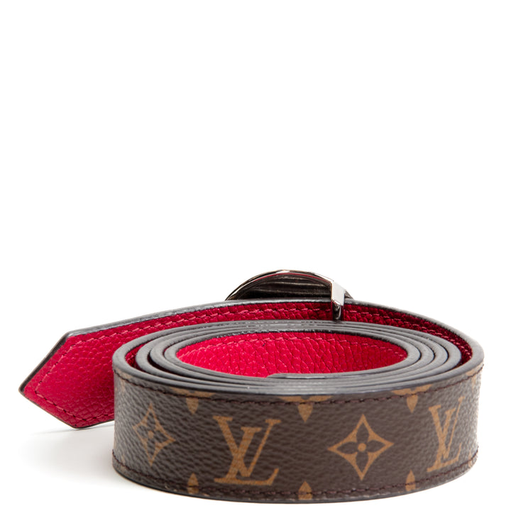 LOUIS VUITTON Monogram Reversible Belt - Fuchsia