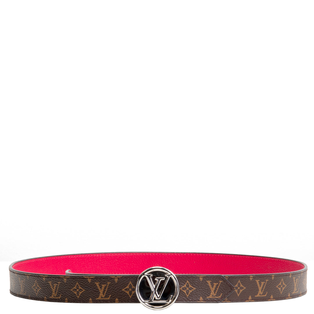 LOUIS VUITTON Monogram Reversible Belt - Fuchsia