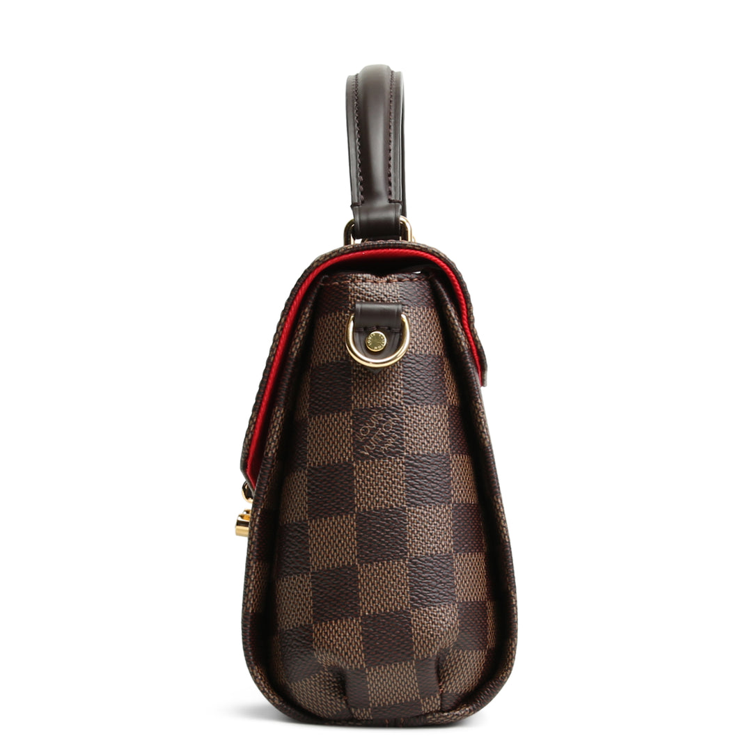 LOUIS VUITTON Damier Ebene Croisette Shoulder Bag