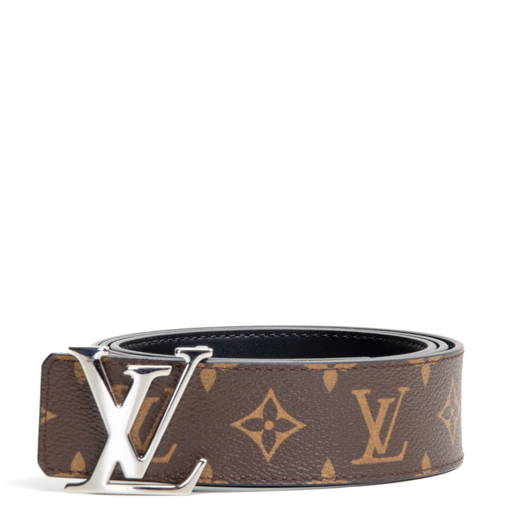 LOUIS VUITTON Monogram Reversible Initiales Belt