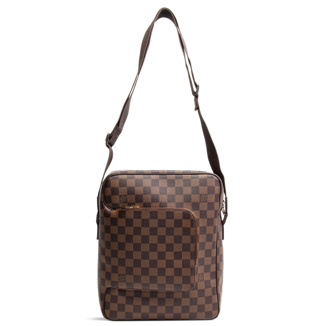 LOUIS VUITTON Damier Ebene Olav MM Messenger