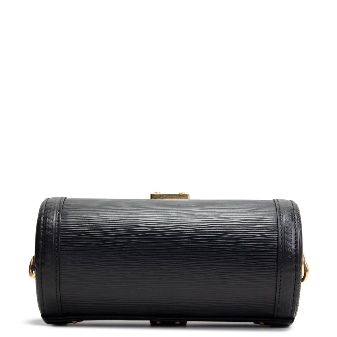 LOUIS VUITTON Epi Papillon Trunk - Black