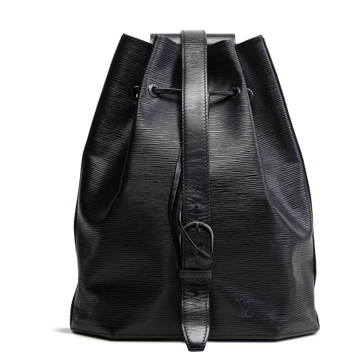 LOUIS VUITTON Vintage Epi Sac a Dos Backpack - Black OUTLET FINAL SALE