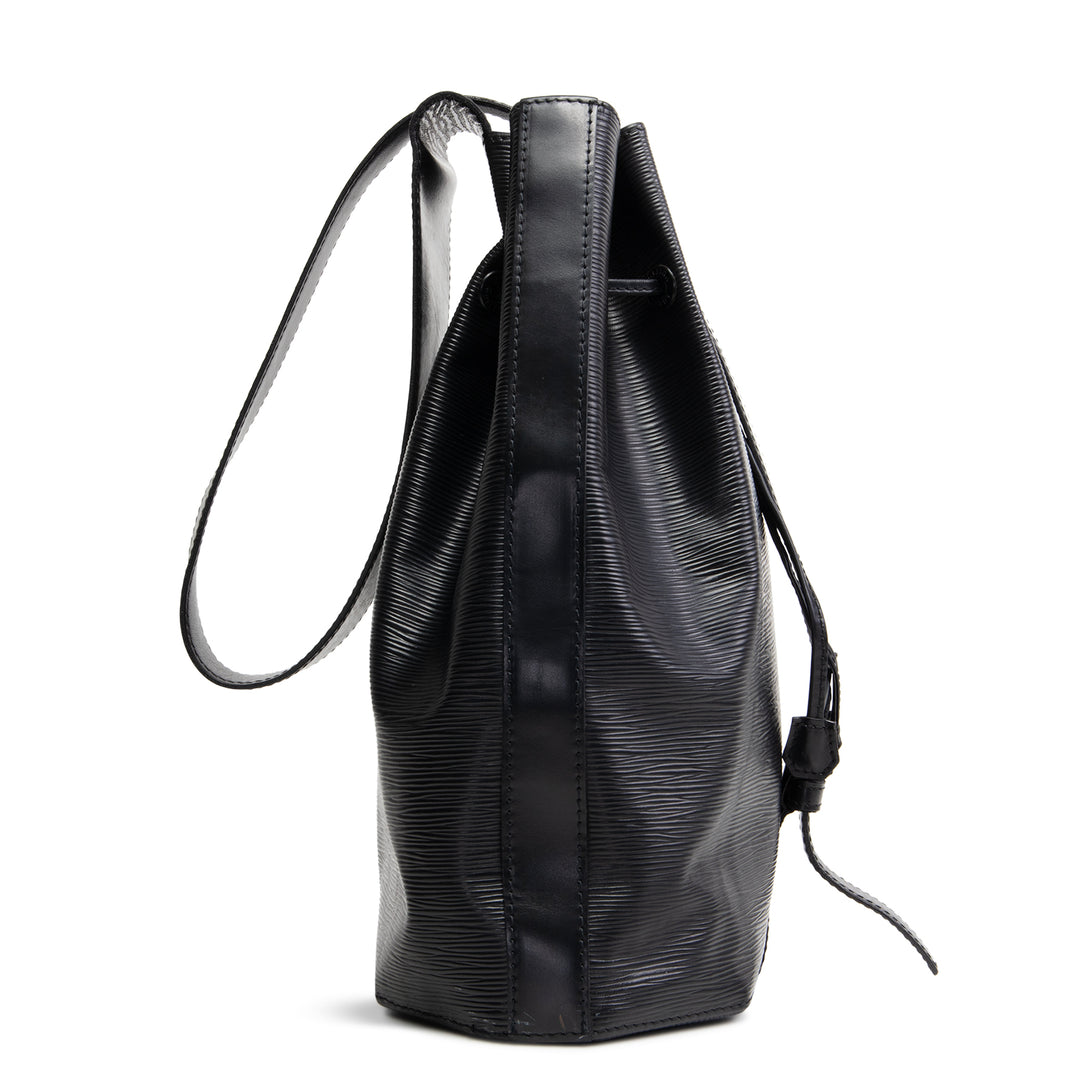 LOUIS VUITTON Vintage Epi Sac a Dos Backpack - Black OUTLET FINAL SALE