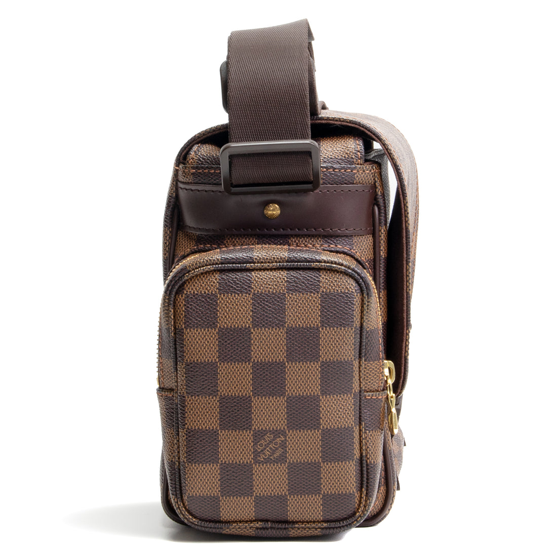 LOUIS VUITTON Damier Ebene Melville Reporter- OUTLET FINAL SALE