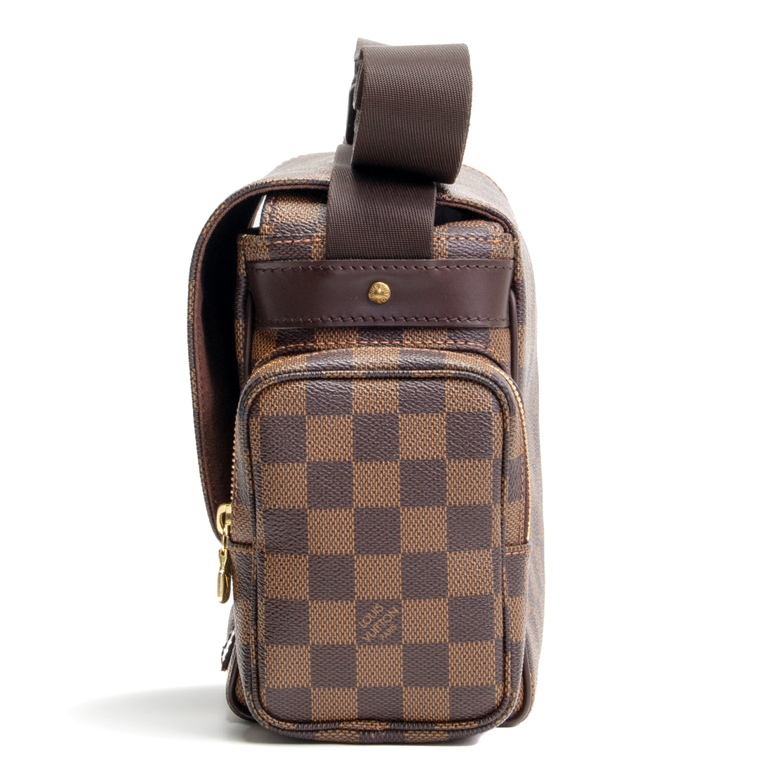 LOUIS VUITTON Damier Ebene Melville Reporter- OUTLET FINAL SALE