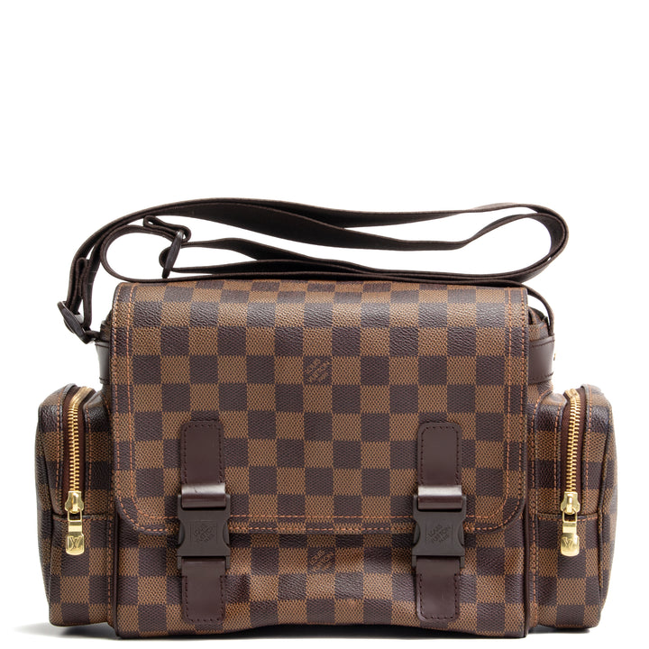 LOUIS VUITTON Damier Ebene Melville Reporter- OUTLET FINAL SALE