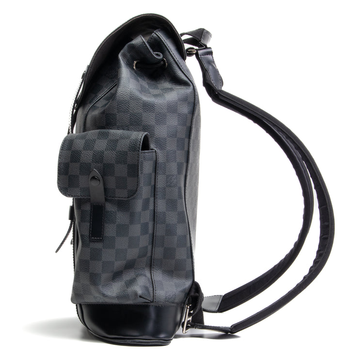 LOUIS VUITTON Christopher Backpack MM - Damier Graphite