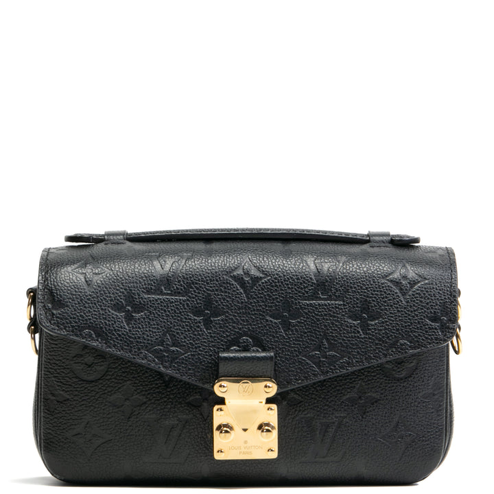 LOUIS VUITTON Pochette Métis East West Bag - Black