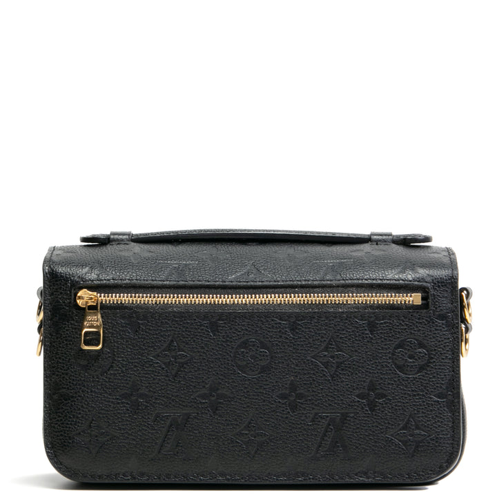 LOUIS VUITTON Pochette Métis East West Bag - Black